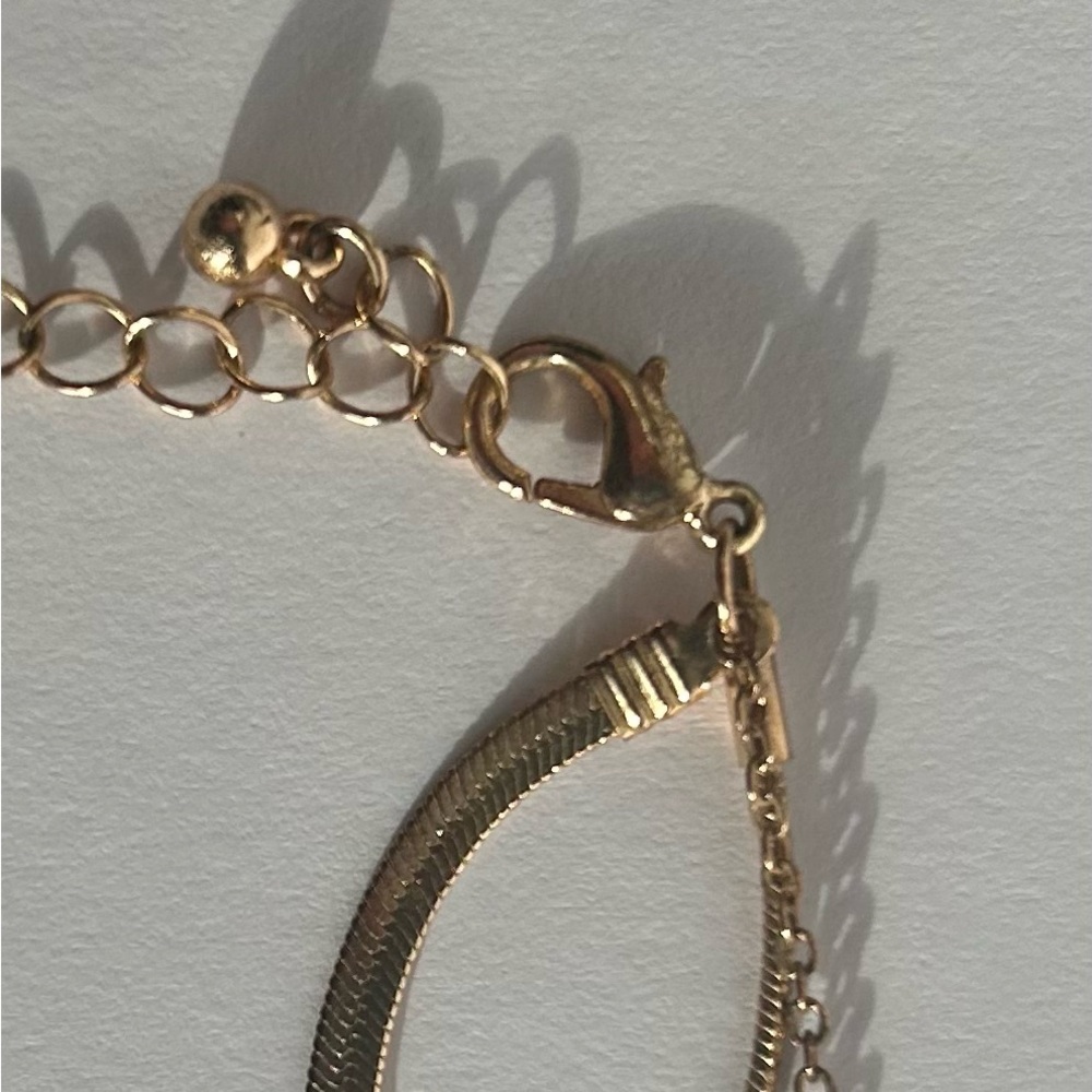 Gold Layered Necklace Set - Women’s Jewelry - Picture 4 of 4